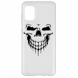 Чехол для Samsung A31 Silhouette of a skull - PrintSalon