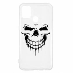 Чехол для Samsung M31 Silhouette of a skull - PrintSalon
