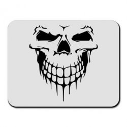 Коврик для мыши Silhouette of a skull - PrintSalon