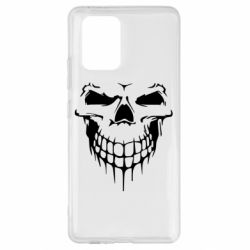 Чехол для Samsung S10 Lite Silhouette of a skull - PrintSalon