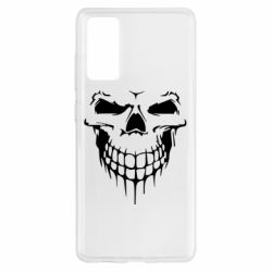 Чехол для Samsung S20 FE Silhouette of a skull - PrintSalon