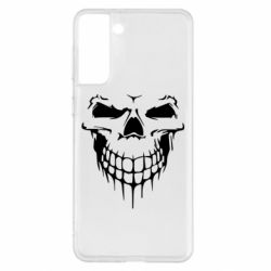 Чехол для Samsung S21+ Silhouette of a skull - PrintSalon