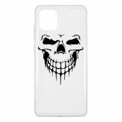 Чехол для Samsung Note 10 Lite Silhouette of a skull - PrintSalon