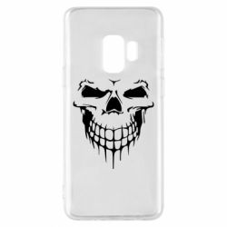 Чехол для Samsung S9 Silhouette of a skull - PrintSalon
