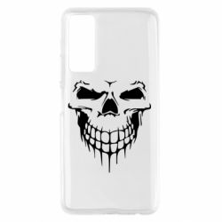 Чехол для Huawei P Smart 2021 Silhouette of a skull - PrintSalon