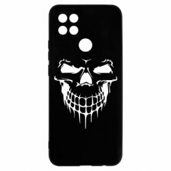 Чехол для Oppo A15s/A15 Silhouette of a skull - PrintSalon