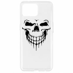 Чехол для Oppo Reno 4 Lite Silhouette of a skull - PrintSalon