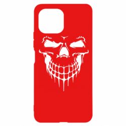 Чехол для Xiaomi Mi11 Lite Silhouette of a skull - PrintSalon