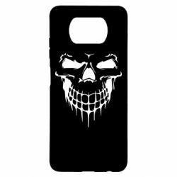 Чехол для Xiaomi Poco X3 Silhouette of a skull - PrintSalon
