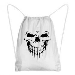Рюкзак-мешок Silhouette of a skull - PrintSalon