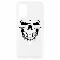 Чехол для Realme 7 Pro Silhouette of a skull - PrintSalon