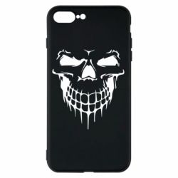 Чехол для iPhone 7 Plus Silhouette of a skull - PrintSalon