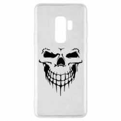 Чехол для Samsung S9+ Silhouette of a skull - PrintSalon