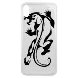 Чохол для iPhone Xs Max Silhouette of a tiger-PrintSalon Чохол для iPhone Xs Max Silhouette of a tiger