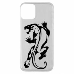 Чохол для iPhone 11 Silhouette of a tiger-PrintSalon Чохол для iPhone 11 Silhouette of a tiger