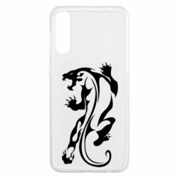 Чехол для Samsung A50 Silhouette of a tiger