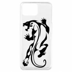 Чохол для Oppo A73Silhouette of a tiger-PrintSalon Чохол для Oppo A73Silhouette of a tiger