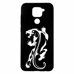 Чехол для Xiaomi Redmi Note 9/Redmi 10X Silhouette of a tiger-PrintSalon Чехол для Xiaomi Redmi Note 9/Redmi 10X Silhouette of a tiger