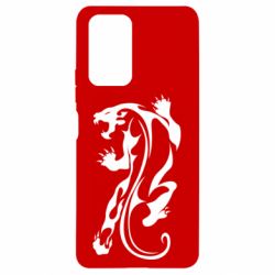Чохол для Xiaomi Redmi Note 10 Pro Silhouette of a tiger