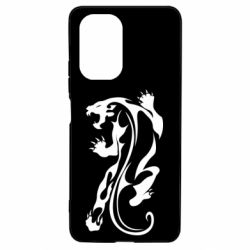 Чехол для Xiaomi Poco F3/K40 Silhouette of a tiger