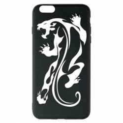 Чехол для iPhone 6 Plus/6S Plus Silhouette of a tiger