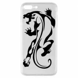 Чохол для iPhone 7 Plus Silhouette of a tiger-PrintSalon Чохол для iPhone 7 Plus Silhouette of a tiger