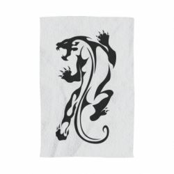 Рушник з принтом Silhouette of a tiger-PrintSalon Рушник з принтом Silhouette of a tiger