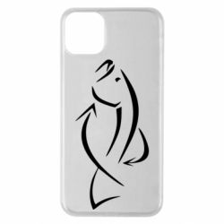 Чехол для iPhone 11 Pro Max Силуэт рыбы