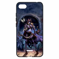 Чехол для Xiaomi Redmi 6A Сильвана Ветрокрылая-PrintSalon Чехол для Xiaomi Redmi 6A Сильвана Ветрокрылая