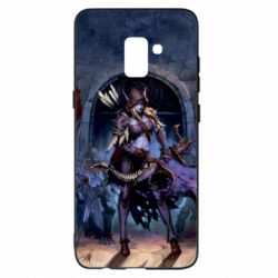 Чехол для Samsung A8+ 2018 Сильвана Ветрокрылая - PrintSalon