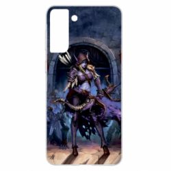 Чехол для Samsung S21+ Сильвана Ветрокрылая-PrintSalon Чехол для Samsung S21+ Сильвана Ветрокрылая
