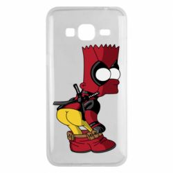 Чехол для Samsung J3 2016 Simpson Kiss my Ass Deadpool - PrintSalon