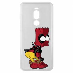 Чехол для Meizu Note 8 Simpson Kiss my Ass Deadpool - PrintSalon
