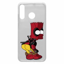 Чехол для Huawei P30 Lite Simpson Kiss my Ass Deadpool - PrintSalon