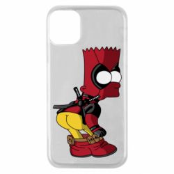 Чехол для iPhone 11 Pro Simpson Kiss my Ass Deadpool - PrintSalon