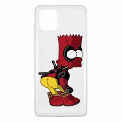 Чехол для Samsung Note 10 Lite Simpson Kiss my Ass Deadpool - PrintSalon