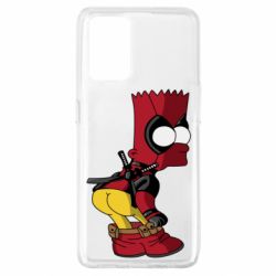 Чехол для Oppo A74 4G Simpson Kiss my Ass Deadpool - PrintSalon
