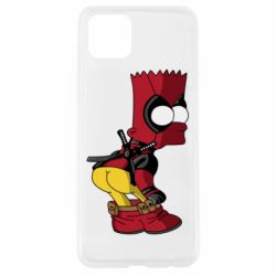 Чехол для Oppo A92s Simpson Kiss my Ass Deadpool - PrintSalon