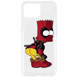 Чехол для Oppo Reno 4 Lite Simpson Kiss my Ass Deadpool - PrintSalon