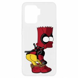 Чехол для Oppo Reno 5 Lite Simpson Kiss my Ass Deadpool - PrintSalon