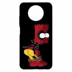 Чехол для Xiaomi Redmi Note 9 5G/Redmi Note 9T Simpson Kiss my Ass Deadpool-PrintSalon Чехол для Xiaomi Redmi Note 9 5G/Redmi Note 9T Simpson Kiss my Ass Deadpool