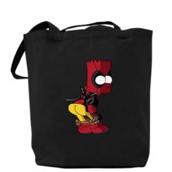 Эко-сумка Simpson Kiss my Ass Deadpool - PrintSalon