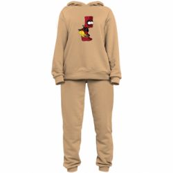 Женский костюм Simpson Kiss my Ass Deadpool - PrintSalon