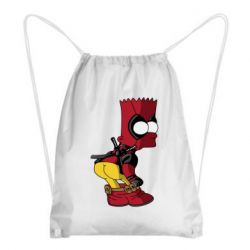 Рюкзак-мешок Simpson Kiss my Ass Deadpool - PrintSalon