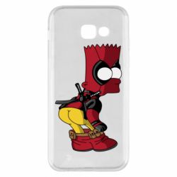 Чехол для Samsung A5 2017 Simpson Kiss my Ass Deadpool - PrintSalon