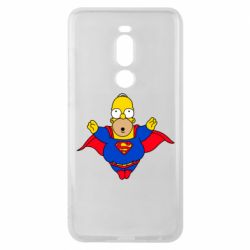 Чехол для Meizu Note 8 Simpson superman - PrintSalon