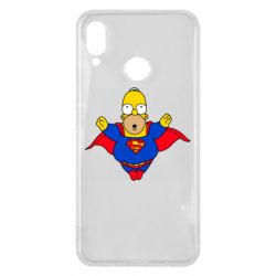Чехол для Huawei P Smart Plus 2018 Simpson superman - PrintSalon