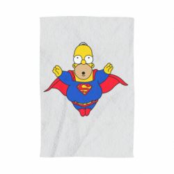 Полотенце с принтом Simpson superman - PrintSalon
