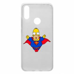 Чехол для Xiaomi Redmi 7 Simpson superman - PrintSalon