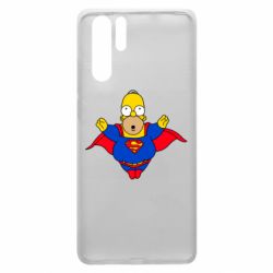 Чехол для Huawei P30 Pro Simpson superman - PrintSalon
